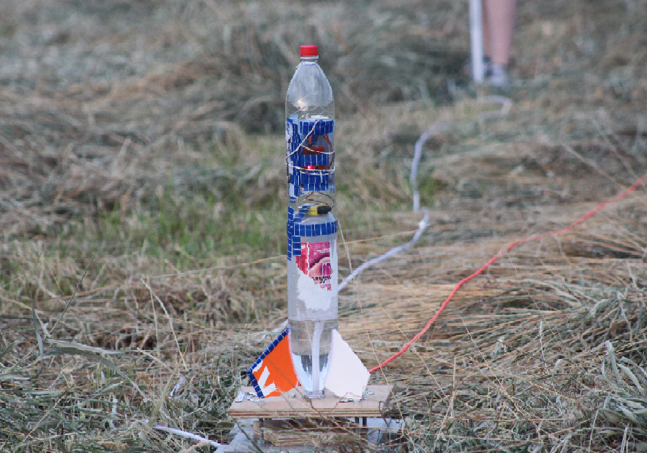 my 1,5 liter rocket with STII