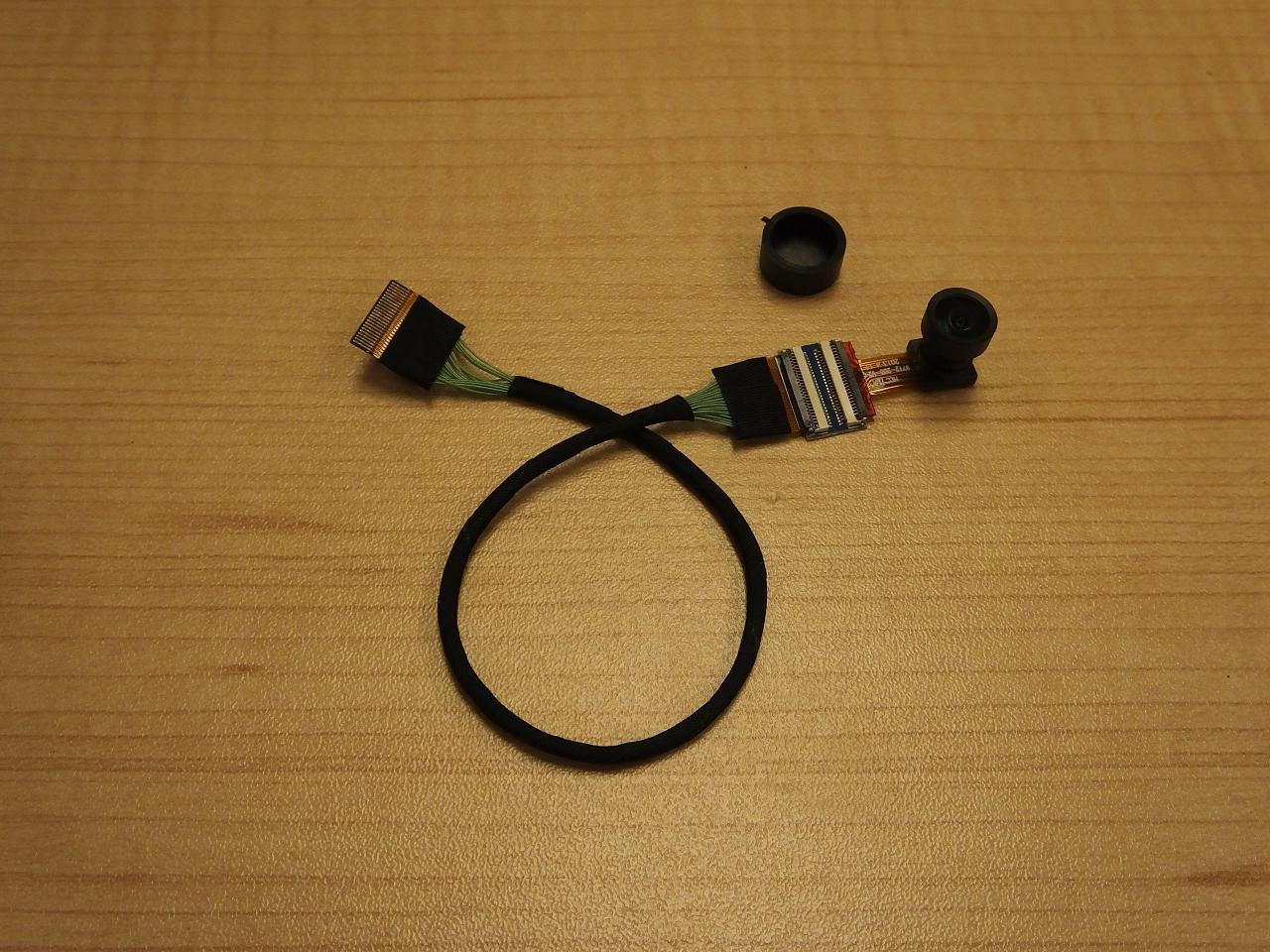 This is the lens extension wire